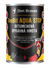 Den Braven DENBIT AQUA STOP - Strešný bitúmenový tmel cierna 3 kg