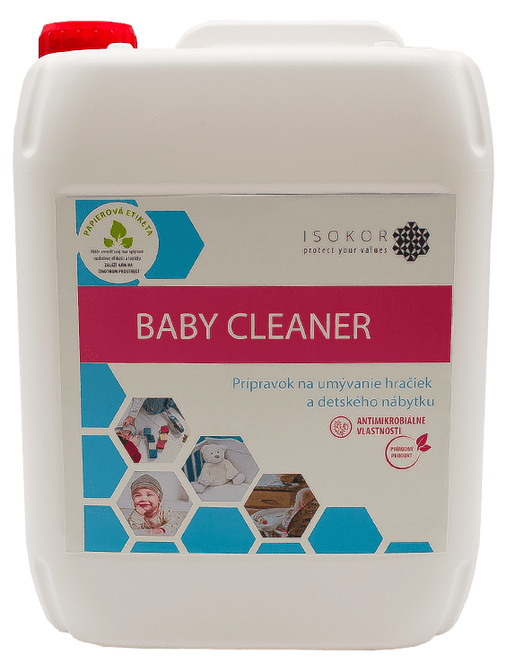 Isokor BABY CLEANER - Ekologický prípravok na čistenie hračiek 5 L