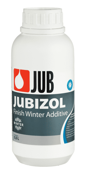 JUB IZOL finish winter additive - zimná prísada pre urýchlenie tvrdnutia omietok 0,5 l