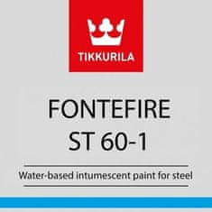 Tikkurila FONTEFIRE ST60-1 - Protipožiarny náter pre ochranu proti celulózovým požiarom biela matná 25 l