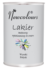 SOPUR NEWCOLOURS - Vodouriediteľný lak lesklý 0,2 l