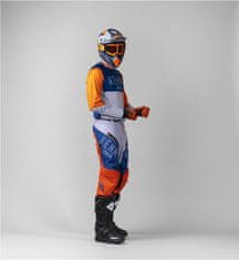 Kenny nohavice TITANIUM 22 modro-oranžovo-šedé 32