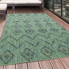 Ayyildiz Kusový koberec Bahama 5152 Green – na von aj na doma 80x150