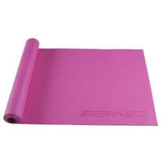 Sportvida Podložka na cvičenie jogy 4 mm Rúžová