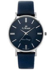 Gino Rossi Pánske analógové hodinky s krabičkou Hidar tmavo modrá