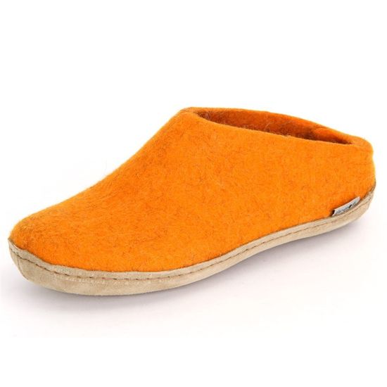 GLERUPS Papuče oranžová DK Open Heel