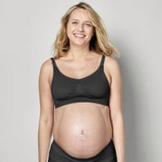 Medela Tehotenská a dojčiaca podprsenka Keep Cool, čierna, XL - zánovné