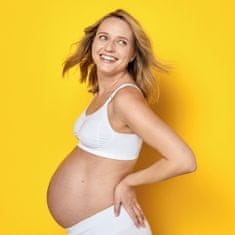 Medela Tehotenská a dojčiaca podprsenka Keep Cool, biela, XL - zánovné