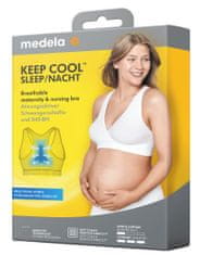 Medela Nočná tehotenská a dojčiaca podprsenka Keep Cool, čierna, L