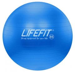 LIFEFIT Gymnastická lopta ANTI-BURST 85 cm, modrý