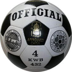 SEDCO Futbalová lopta OFFICIAL KWB32 - 4 - biela