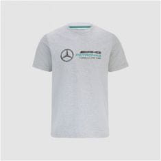 Mercedes-Benz tričko AMG Petronas F1 černo-tyrkysovo-šedé M