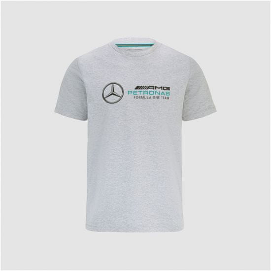 Mercedes-Benz tričko AMG Petronas F1 černo-tyrkysovo-šedé