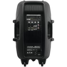 Omnitronic VFM-215AP, aktívny 15" reprobox MP3/SD/BT/USB, 150W