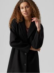 Vero Moda Dámsky kabát VMFORTUNELYON 10278713 Black (Veľkosť L)