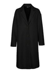 Vero Moda Dámsky kabát VMFORTUNELYON 10278713 Black (Veľkosť L)
