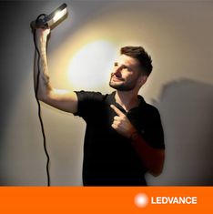 LEDVANCE Reflektor LED 150W 13200lm 4000K Neutrálna biela IP65 sivý Endura