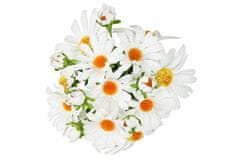Autronic Margaréta, farba biela. Kvetina umelá. KT7050 WT