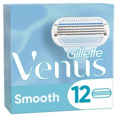 Gillette Venus Smooth náhradná holiaca hlavica 12 ks