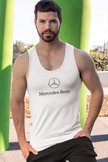 Superpotlac Pánske tielko s logom auta Mercedes Benz