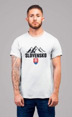 Superpotlac Pánske tričko Slovensko, Mätová