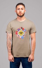 Superpotlac Pánske tričko Značkové tričko, Ebony gray XL