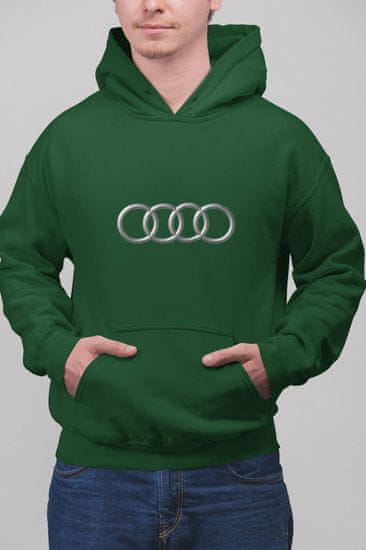 Superpotlac Pánska mikina s logom auta Audi