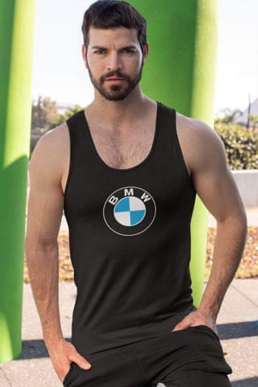 Superpotlac Pánske tielko s logom auta BMW