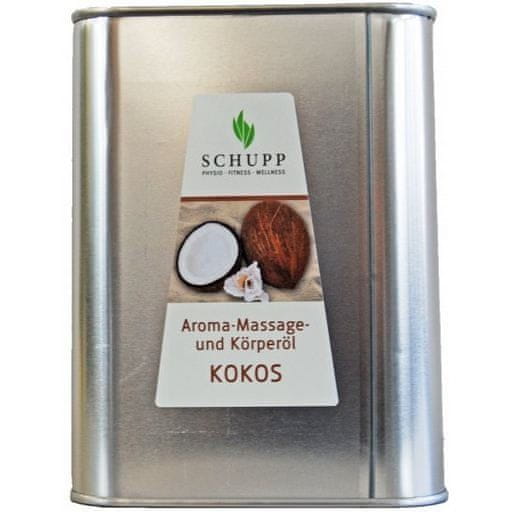 Schupp Aromatický masážny a telový olej Kokos, 2500 ml