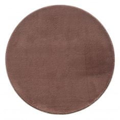 Ayyildiz Kusový koberec Catwalk 2600 Brown kruh 160x160 (priemer) kruh