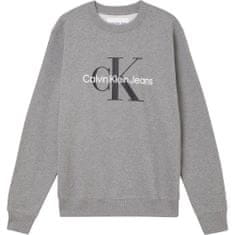 Calvin Klein Mikina sivá 187 - 189 cm/L Core Monogram