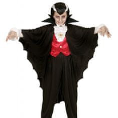 Widmann Karnevalový kostým plášť čierny 100cm