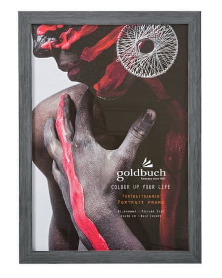 Goldbuch COLOUR YOUR LIFE DARK GREY rámik plast A4 ff