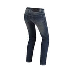 PMJ Promo Jeans Dámske moto jeansy PMJ Florida MID CE Farba modrá, Veľkosť 34