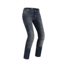 PMJ Promo Jeans Dámske moto jeansy PMJ Florida MID CE Farba modrá, Veľkosť 34