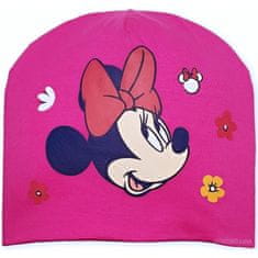 SETINO Dievčenská jarná / jesenná čiapka Minnie Mouse - Disney - tm. ružová
