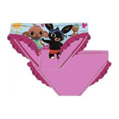 SETINO Dievčenské plavkové nohavičky Zajačik Bing - sv. ružové