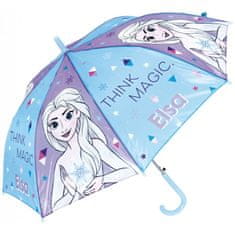SETINO Detský vystreľovací dáždnik Ľadové kráľovstvo - Think Magic Elsa