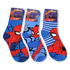 Exity Chlapčenské ponožky Spiderman (3 páry) EU 23 - 26