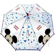 Vadobag Detský transparentný dáždnik Mickey Mouse - Disney