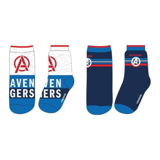 E plus M Chlapčenské ponožky Avengers (2 páry)