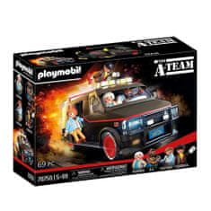 Playmobil A-TEAM auto , Svet motorov, 69 dielikov, 70750