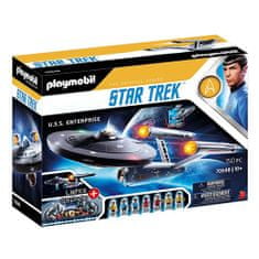 Playmobil Vesmírna loď U.S.S. Enterprise , Star Trek, 150 dielikov, 70548