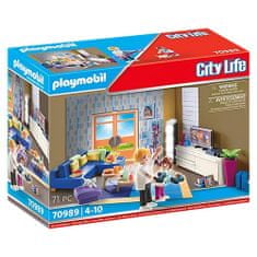 Playmobil Rodinná obývacia izba , Život v meste, 71 dielikov, 70989