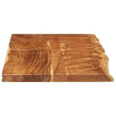 Vidaxl Doska na kúpeľňovú skrinku masívne akáciové drevo 140x55x3,8 cm