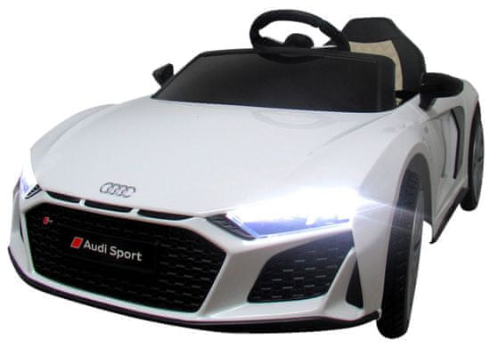 Audi Ragil AUDI R8 SPORT Elektrické autíčko na diaľkové ovládanie Biele
