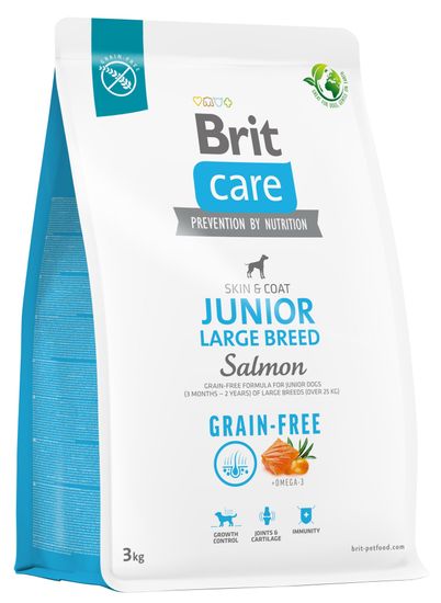 Brit Care Dog Grain-free Junior Large Breed, 3 kg