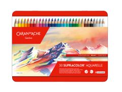 Caran´d Ache Akvarelové pastelky "Supracolor", 30 farieb, šesťhranné, 3888.330