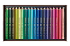 Caran´d Ache Akvarelové pastelky "Supracolor" 80 rôznych farieb, šesťhranné, drevený box, 3888.480