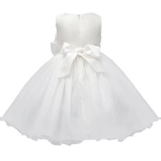 Northix Princeznovské šaty - biele - veľkosť 120 